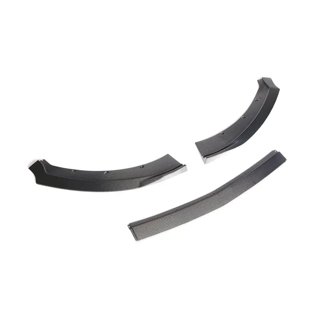 Ford Mustang (6th Gen.) Pre-Facelift OEM+ Style Carbon Fiber Front Lip Spoiler - Twenty Two Tuning Front Lip