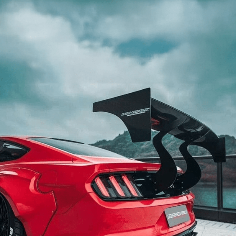 Ford Mustang (6th Gen.) ROBOT GT Style Carbon Fibre Rear Wing Spoiler - Twenty Two Tuning Rear Spoiler