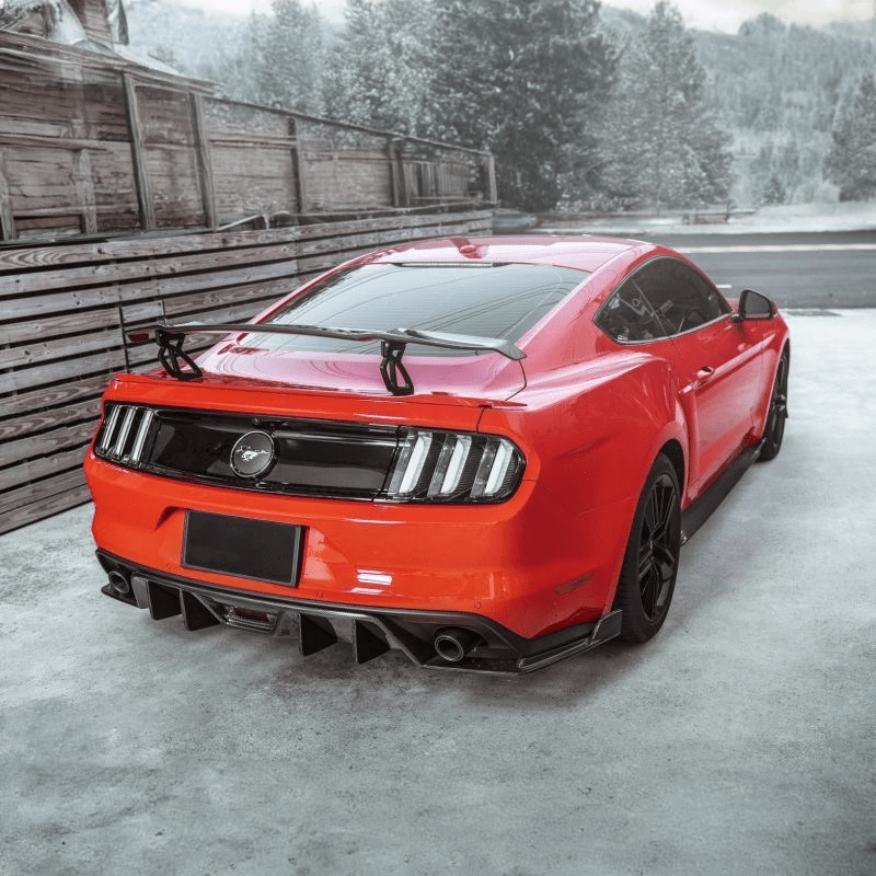 Ford Mustang (6th Gen.) Vorsteiner Style VRS GTS Aero Wing Spoiler - Twenty Two Tuning Rear Spoiler