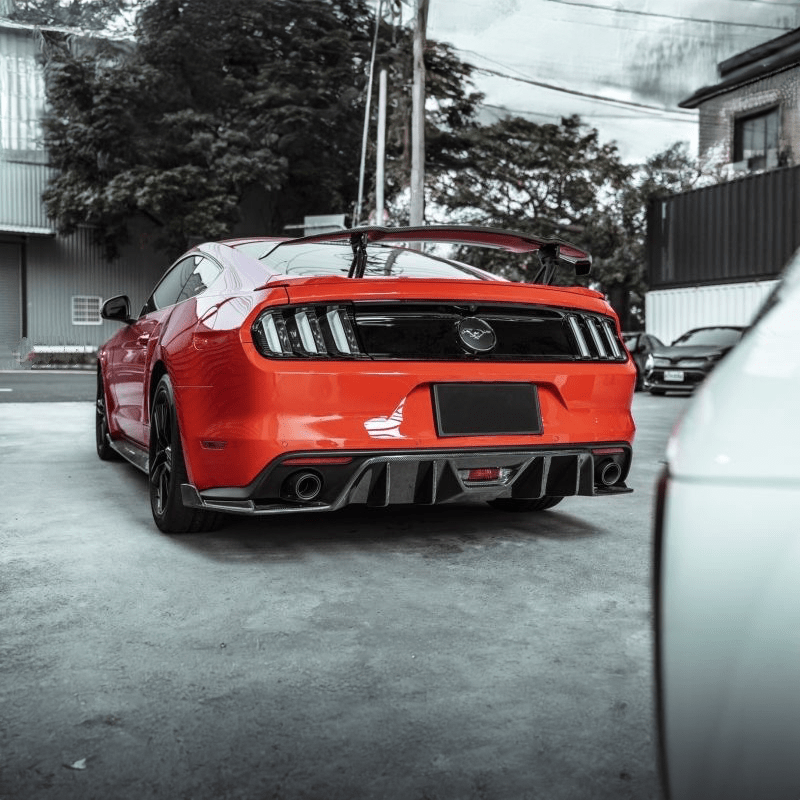 Ford Mustang (6th Gen.) Vorsteiner Style VRS GTS Aero Wing Spoiler - Twenty Two Tuning Rear Spoiler