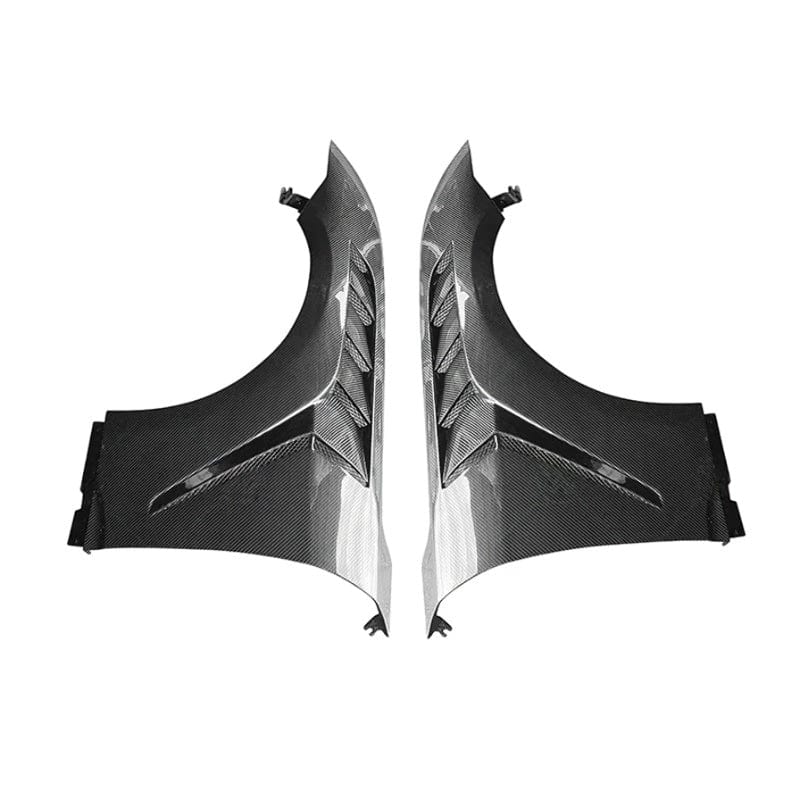 Ford Mustang (S650) MRD Style Carbon Fibre Fender Replacements - Twenty Two Tuning Front Fenders Complete