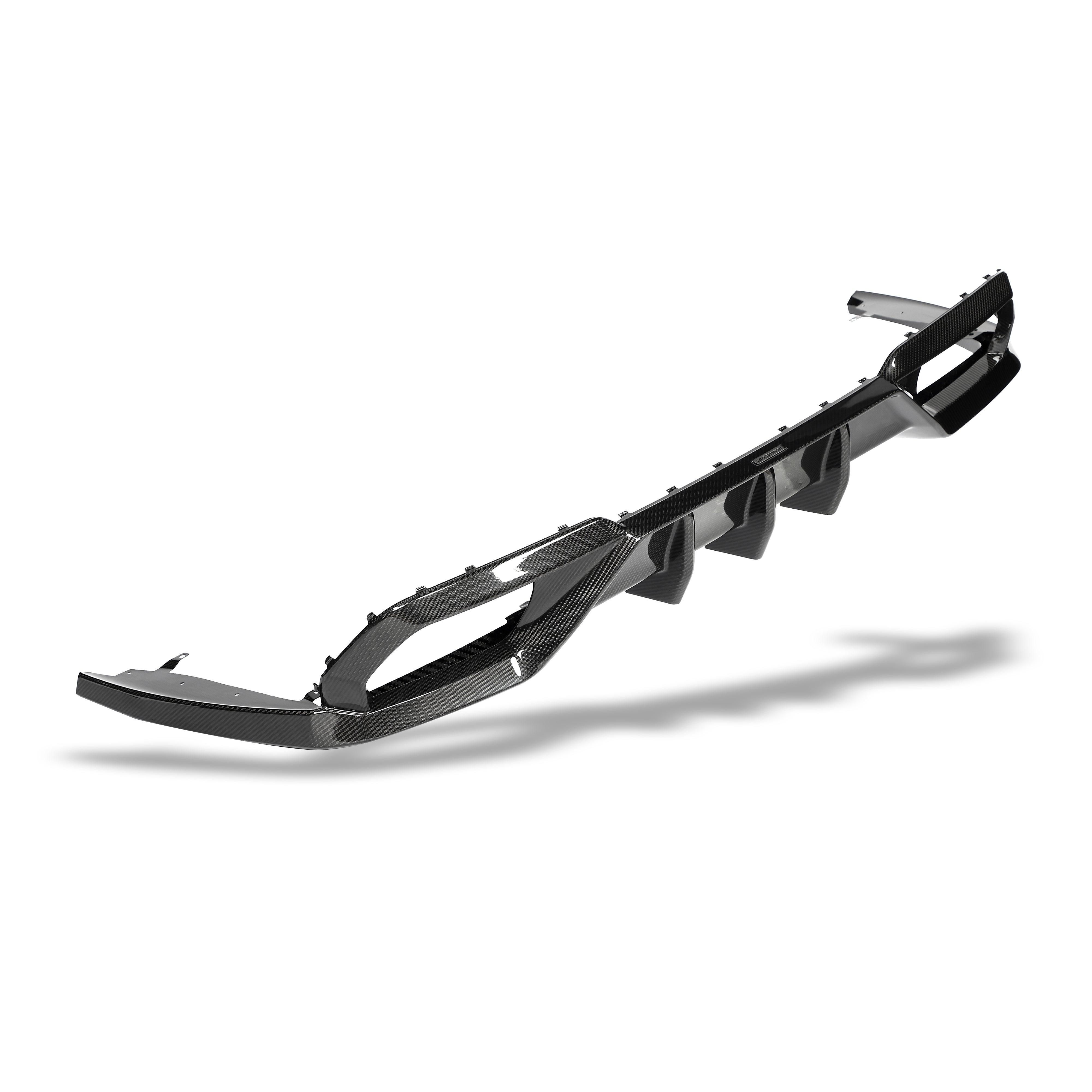 RevoZport Carbon Fiber Rear Diffuser Compatible With BMW M8 F93