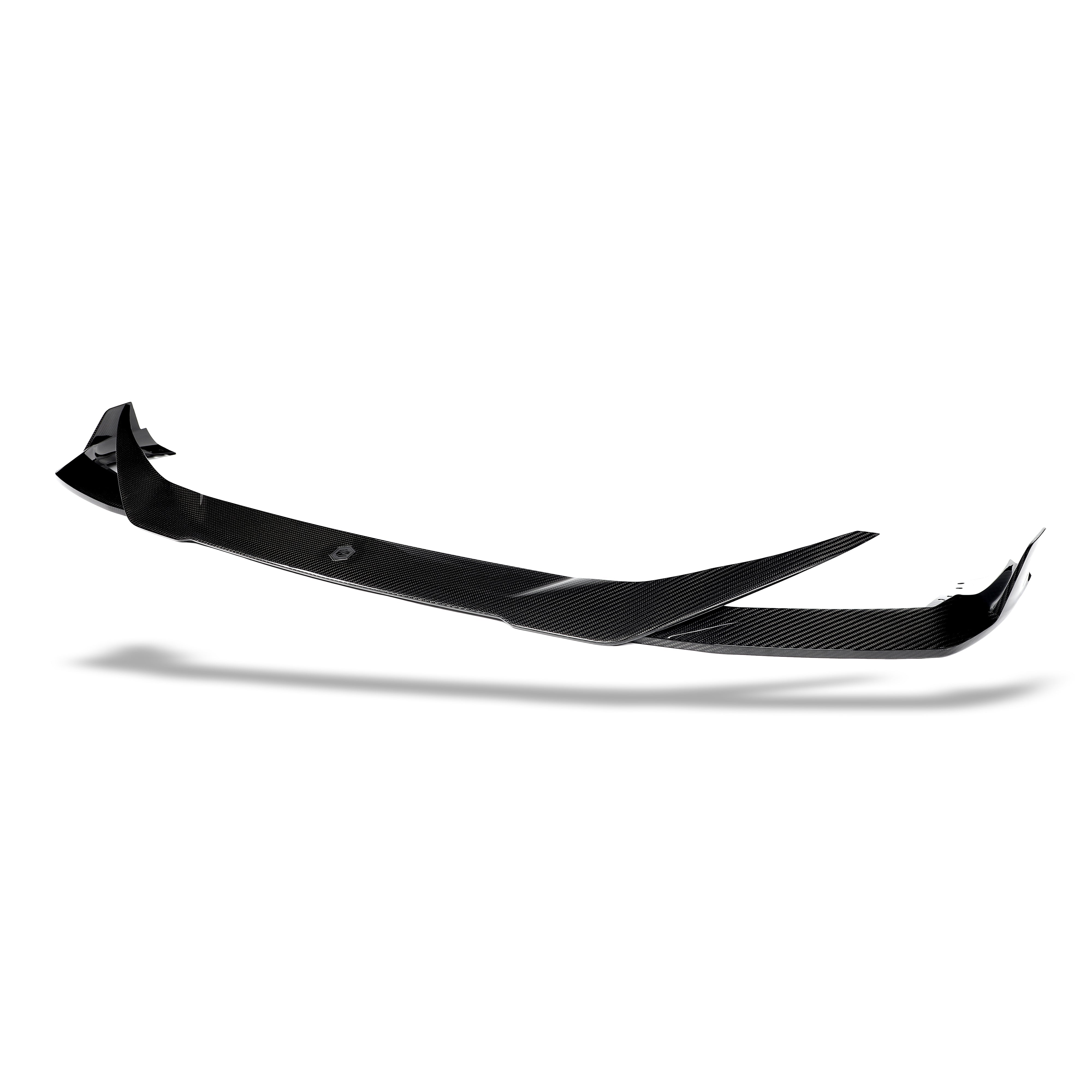 RevoZport Carbon Fiber Front Lip Compatible With BMW X6M F96 PRE LCI