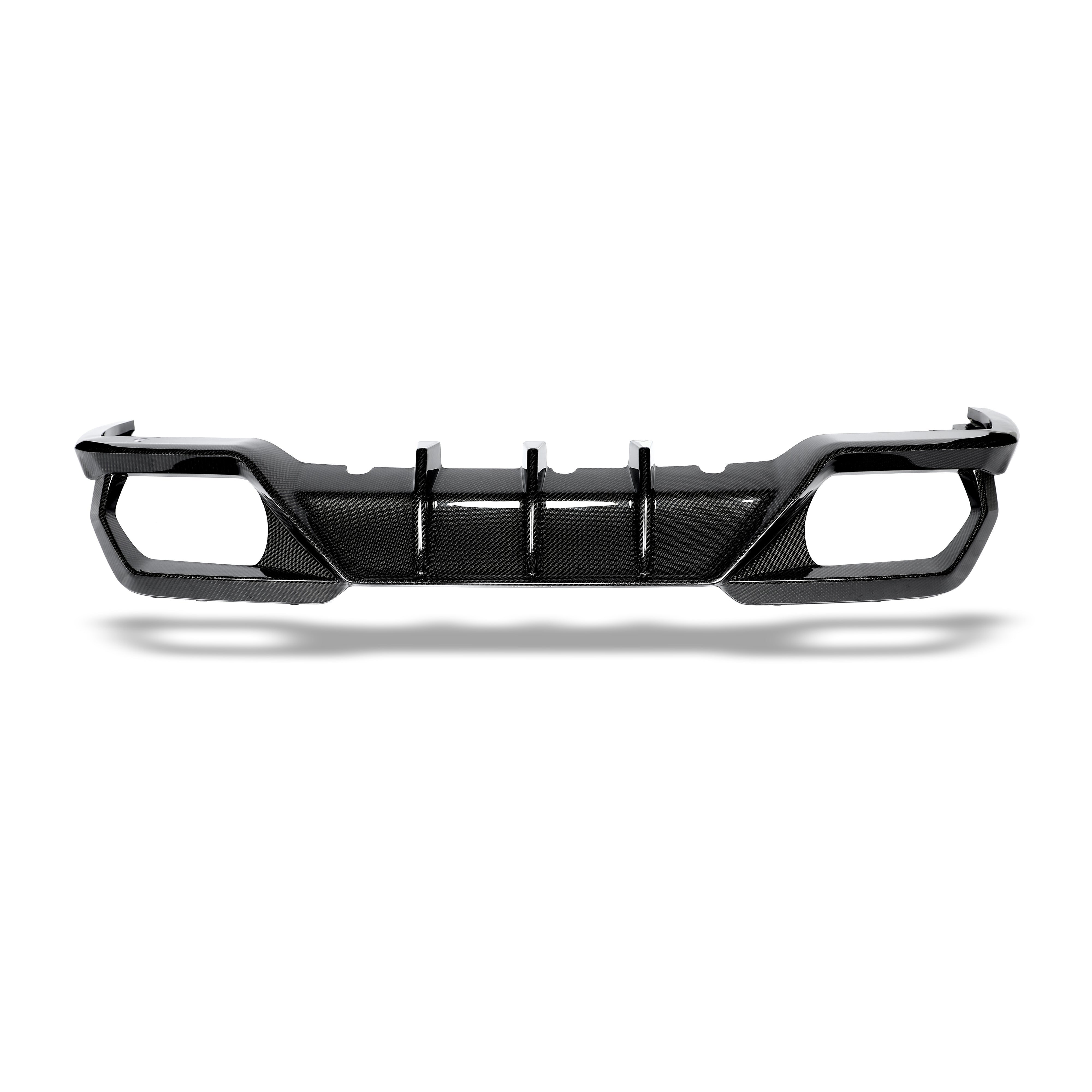 RevoZport Carbon Fiber Rear Diffuser Compatible With BMW M8 F91 F92
