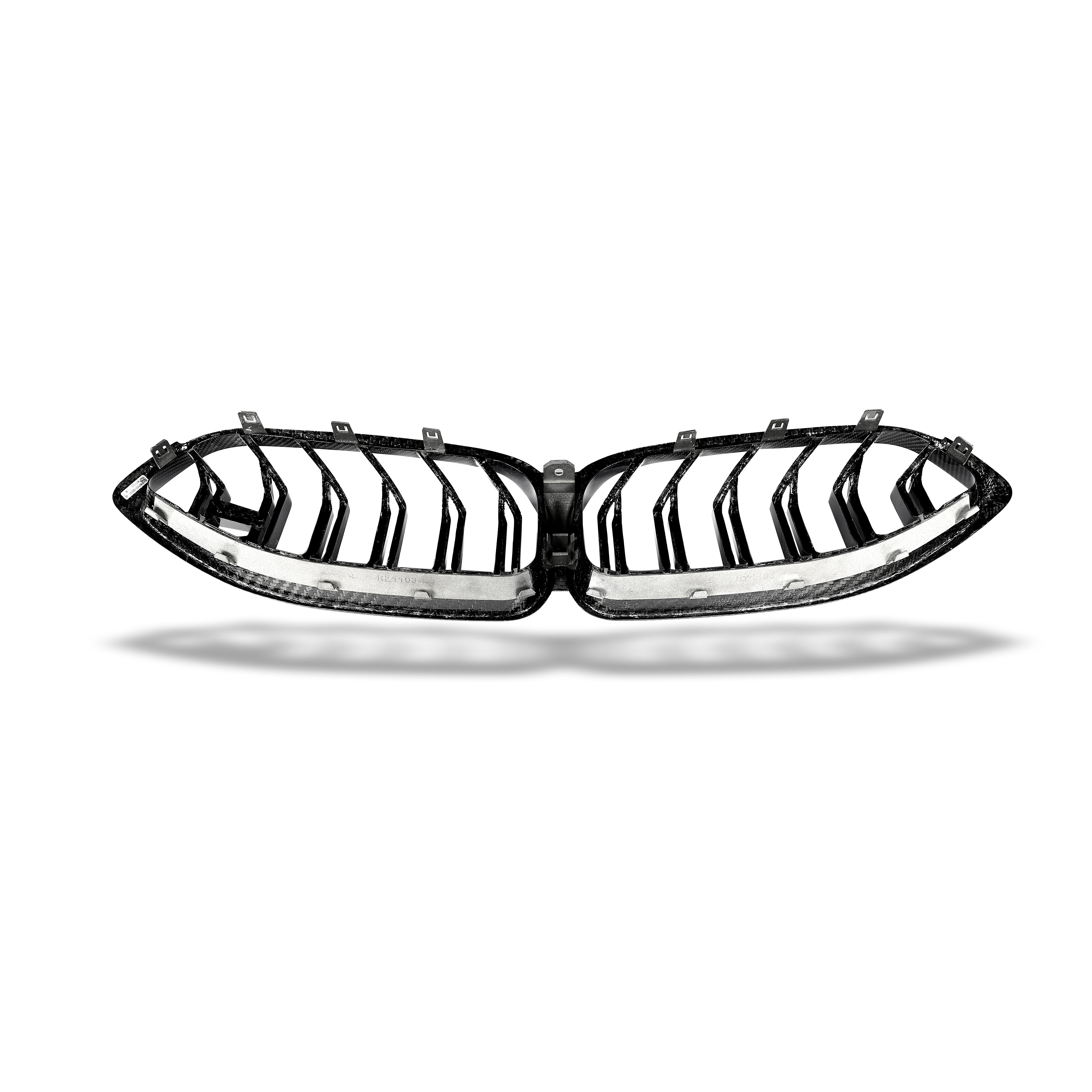 RevoZport Carbon Fiber Front Grill Compatible With BMW M8 F93