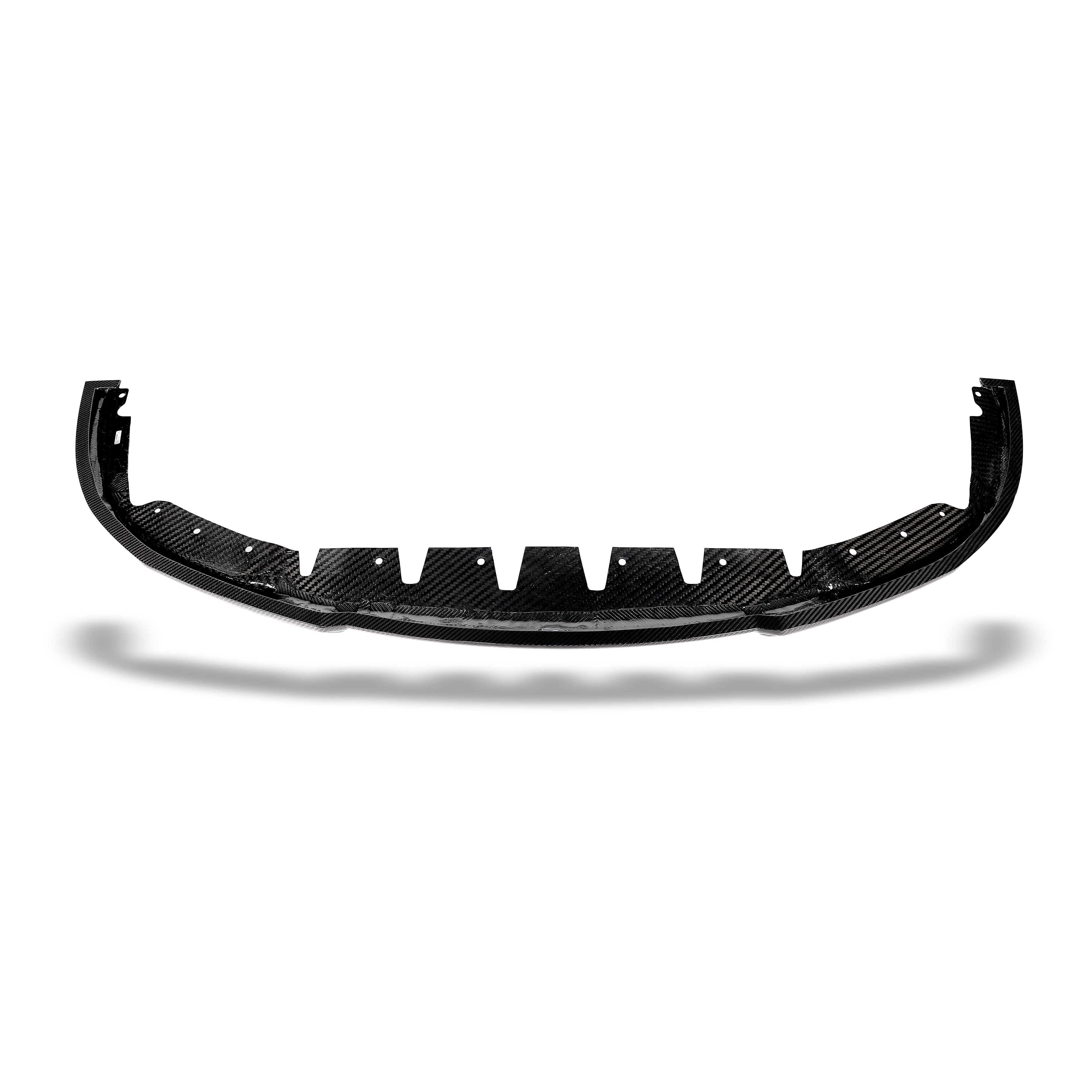 RevoZport Carbon Fiber Front Lip Compatible With BMW M8 F93