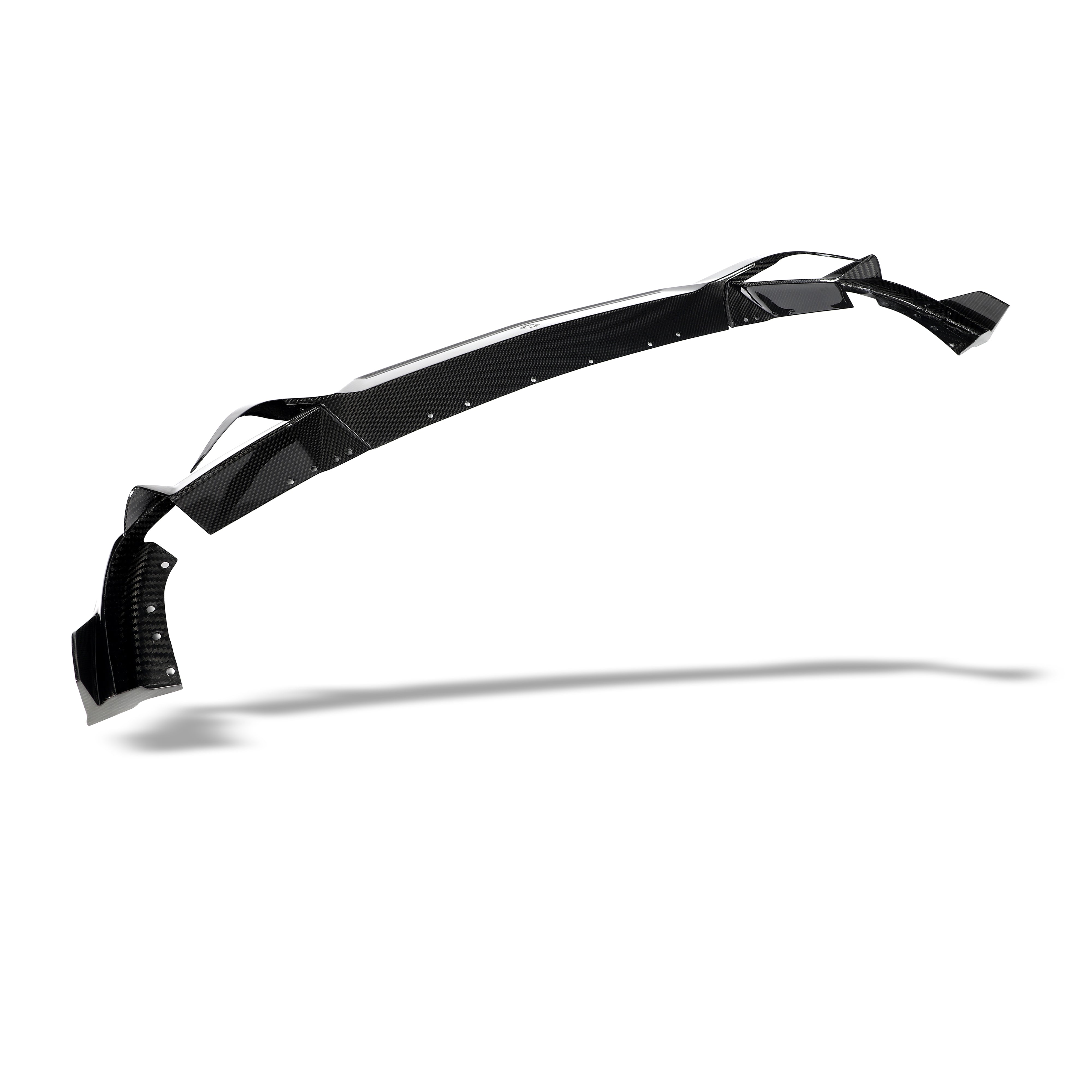 RevoZport Carbon Fiber Front Lip Compatible With BMW X5M F95 PRE LCI