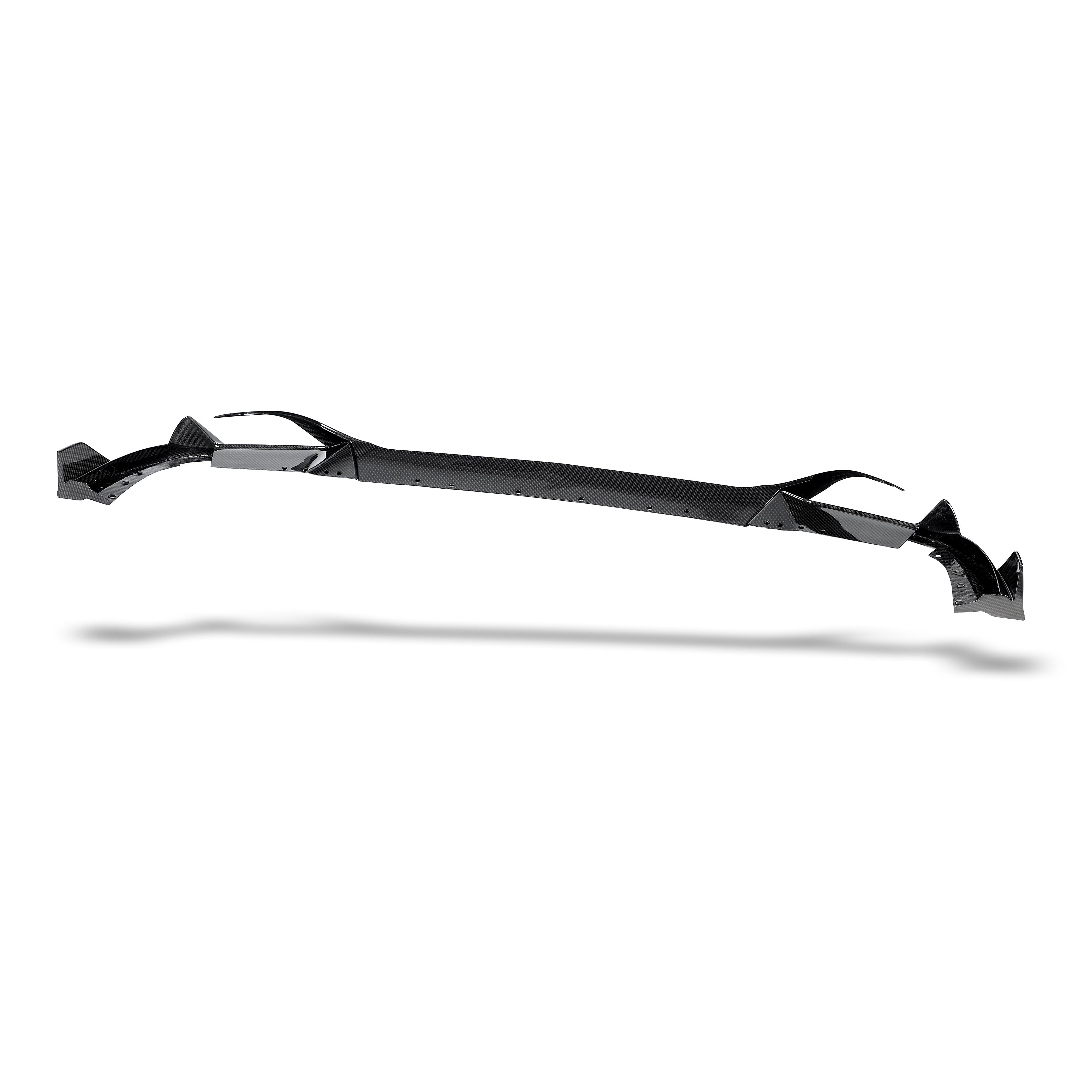 RevoZport Carbon Fiber Front Lip Compatible With BMW X5M F95 PRE LCI
