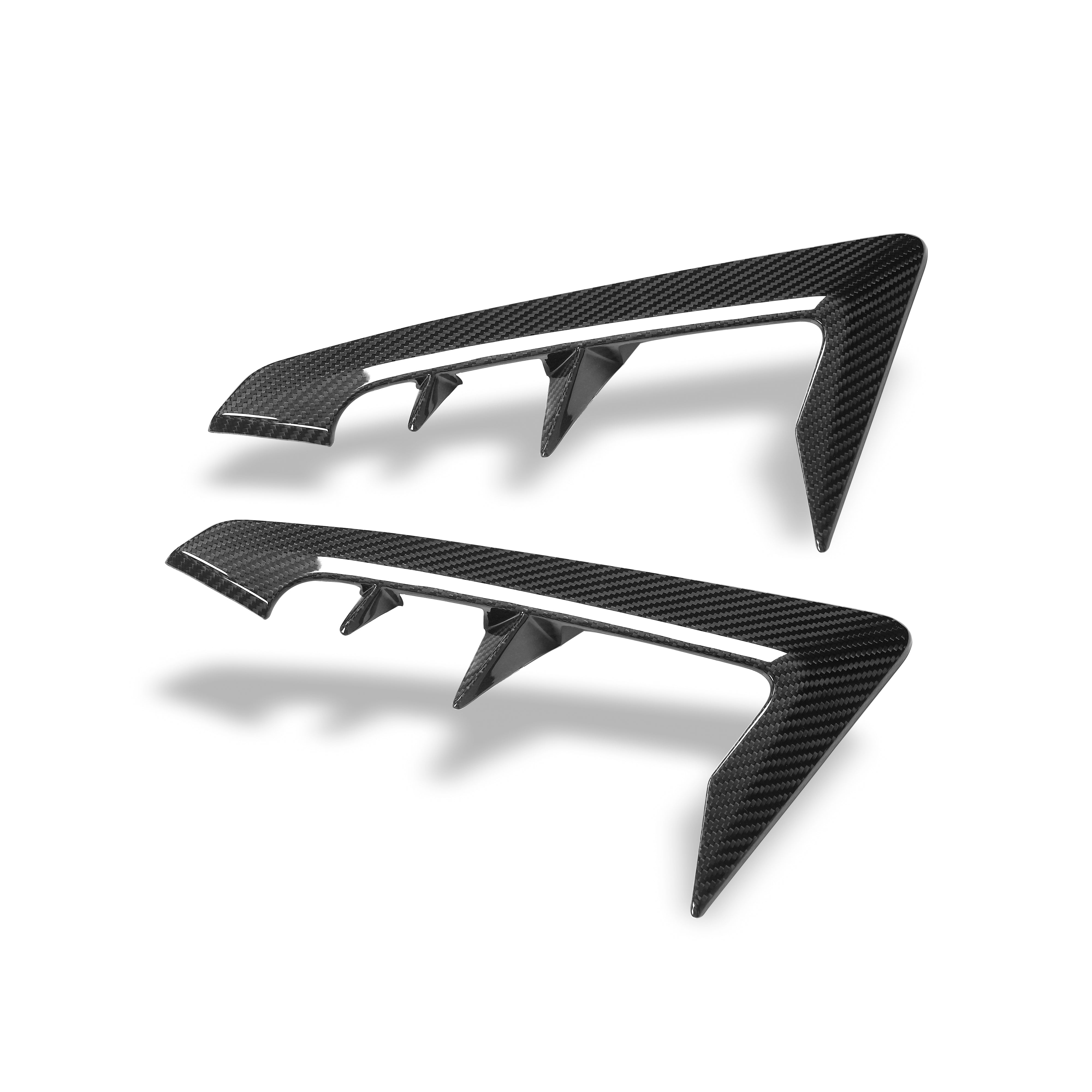 RevoZport Carbon Fiber Side Fender Vents Compatible With BMW X5M F95 PRE LCI