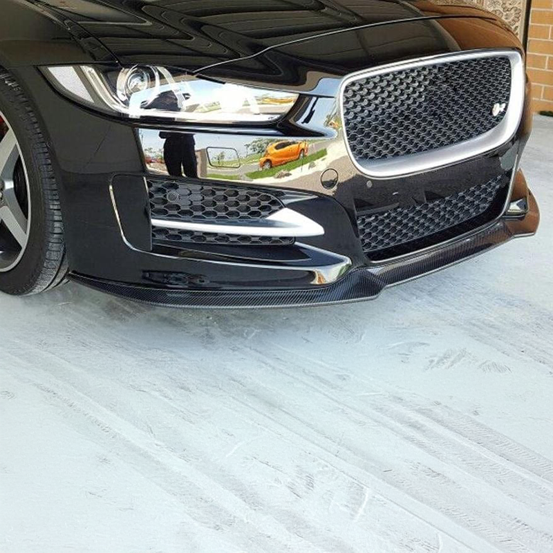Jaguar XE (X760) SV1 Carbon Fiber Front Lip Spoiler