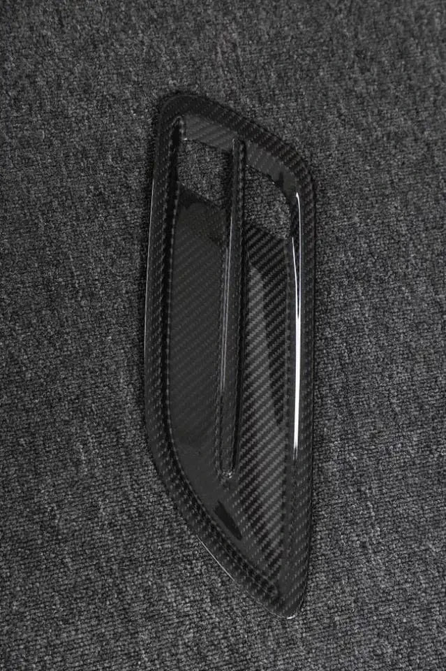 KIA Stinger GT OEM+ Carbon Fibre Hood Vent Trims - Twenty Two Tuning Hood/Bonnet Vents