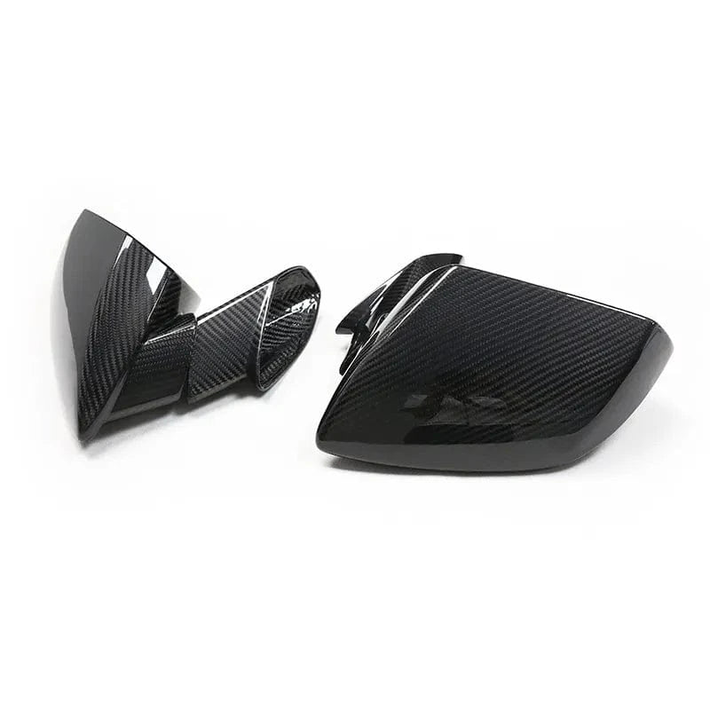 Lamborghini Huracan Replacement Carbon Fibre Mirror Cover Housing - Twenty Two Tuning Mirror Covers