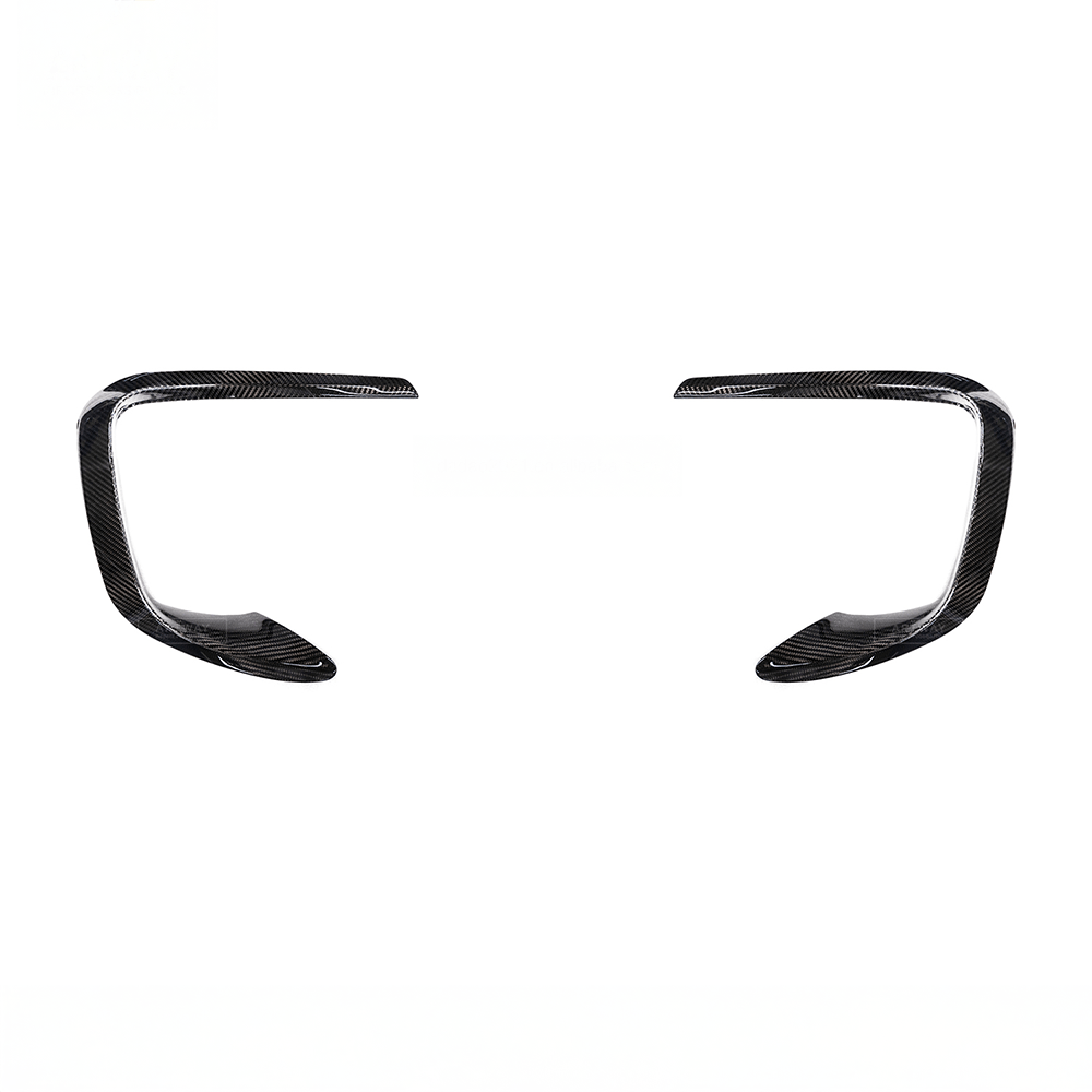 Land Rover Range Rover Sport (L461) TT Carbon Fiber Front Vent Trim - Twenty Two Tuning Front Canards/Bumper Inserts