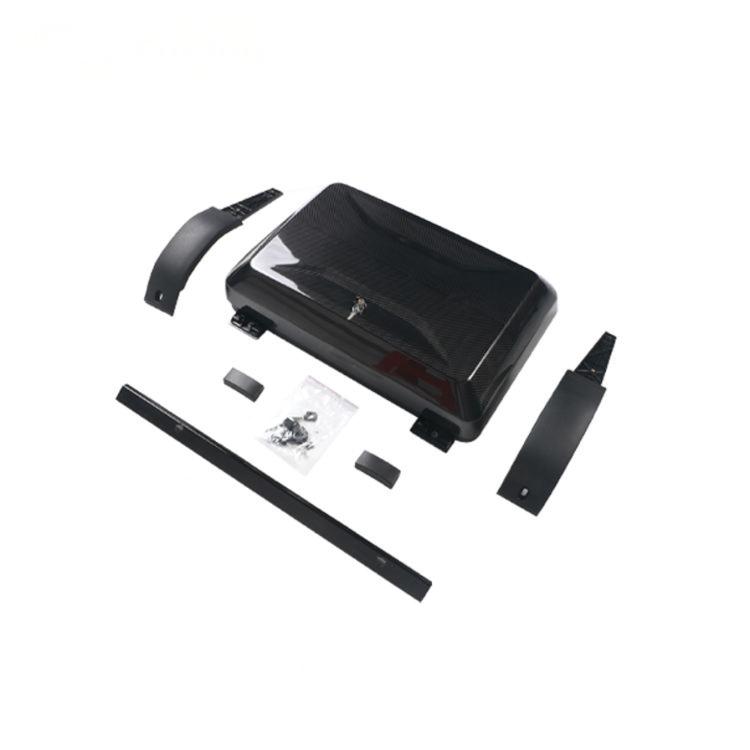 Boîte latérale/porte-équipement en fibre de carbone OEM+ pour Land Rover Defender (L663)