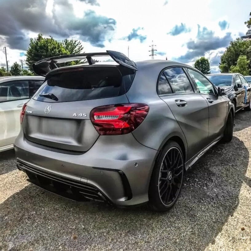 Mercedes Benz A-Class/A45 (W176) AMG Style Carbon Fibre Rear Roof Spoiler - Twenty Two Tuning Rear Spoiler