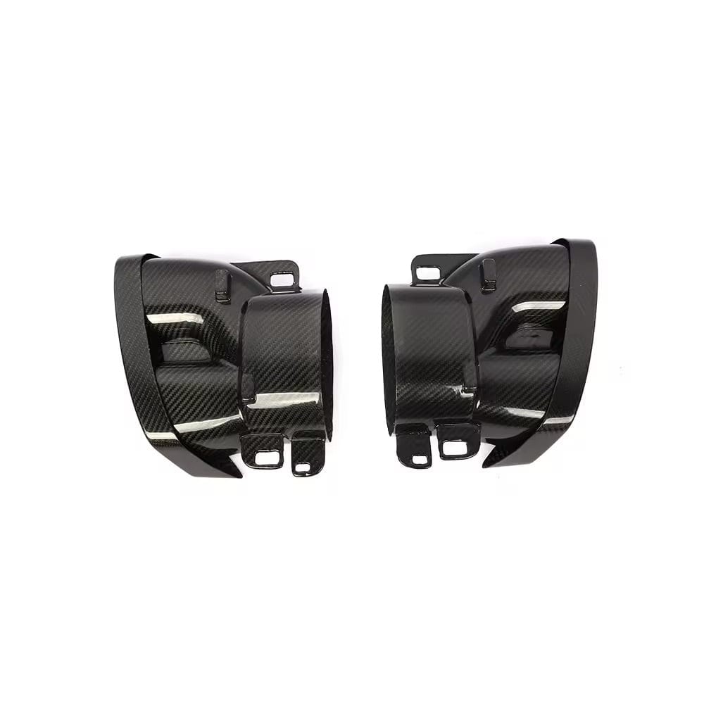 Mercedes Benz BRABUS Style Carbon Fibre Exhaust Tips - Twenty Two Tuning Exhaust Tips