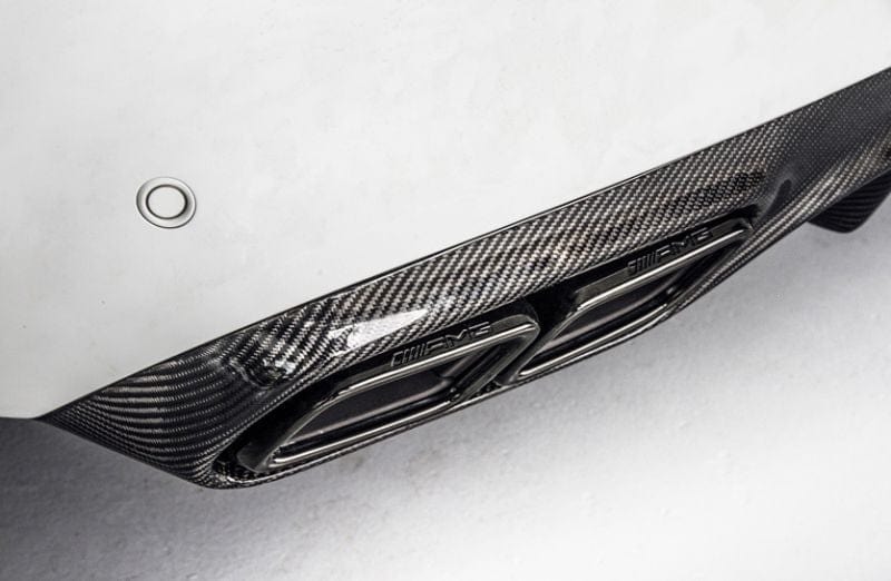 Mercedes Benz C-Class (A205/C205) Future Design Style Carbon Fibre Rear Diffuser - Twenty Two Tuning Rear Diffuser