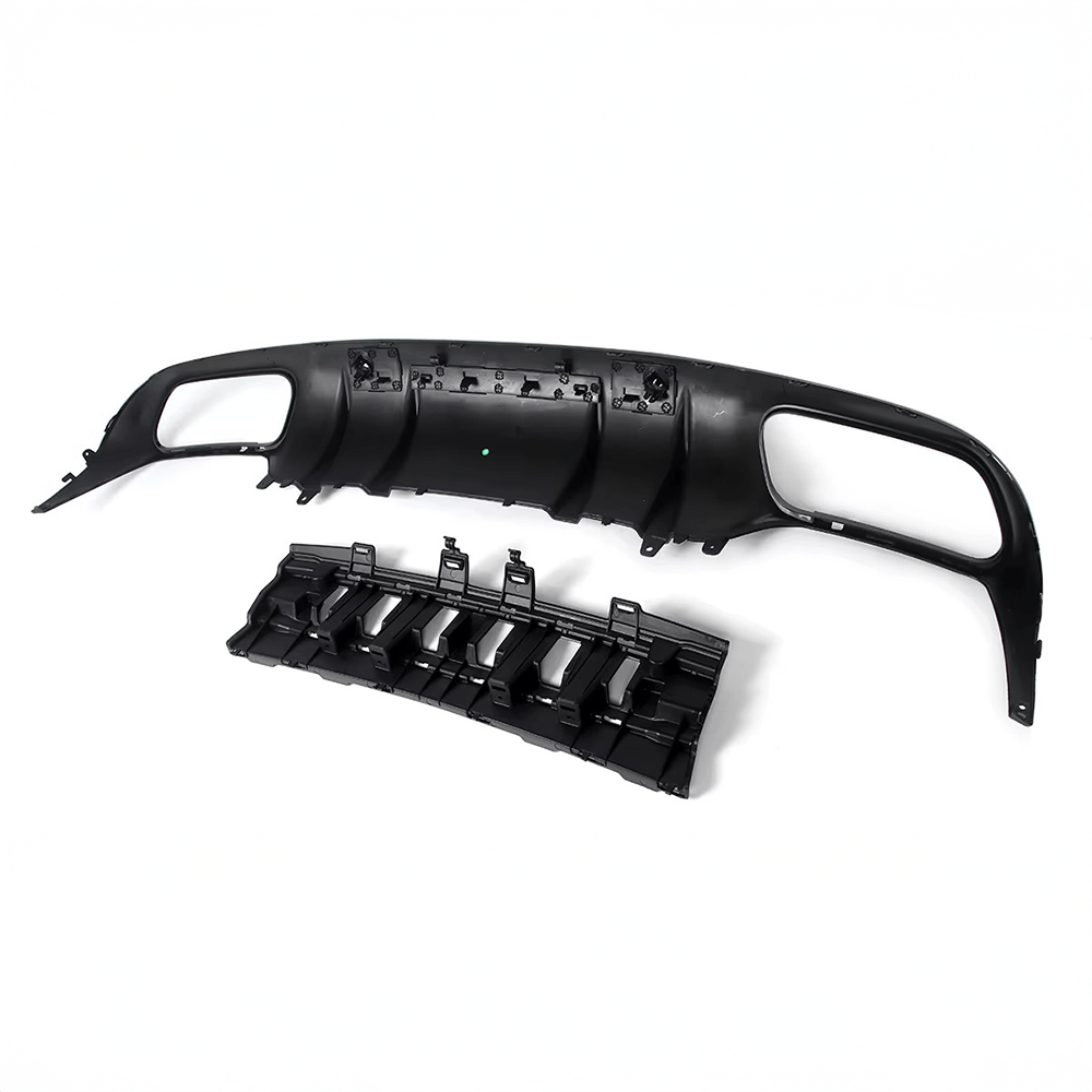 Mercedes Benz C-Class/C43 (C205/A205) C63 Style Gloss Black Rear Diffuser Conversion - Twenty Two Tuning Rear Diffuser