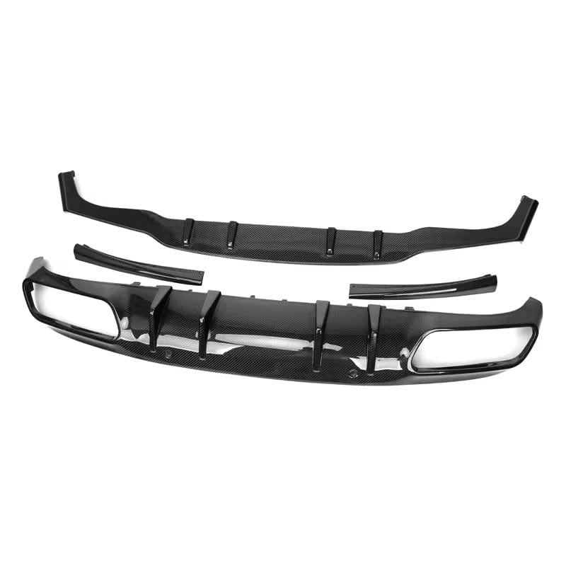 Mercedes Benz C-Class/C43 (C205/A205) Edition 1 Style Carbon Fibre Rear Diffuser - Twenty Two Tuning Rear Diffuser