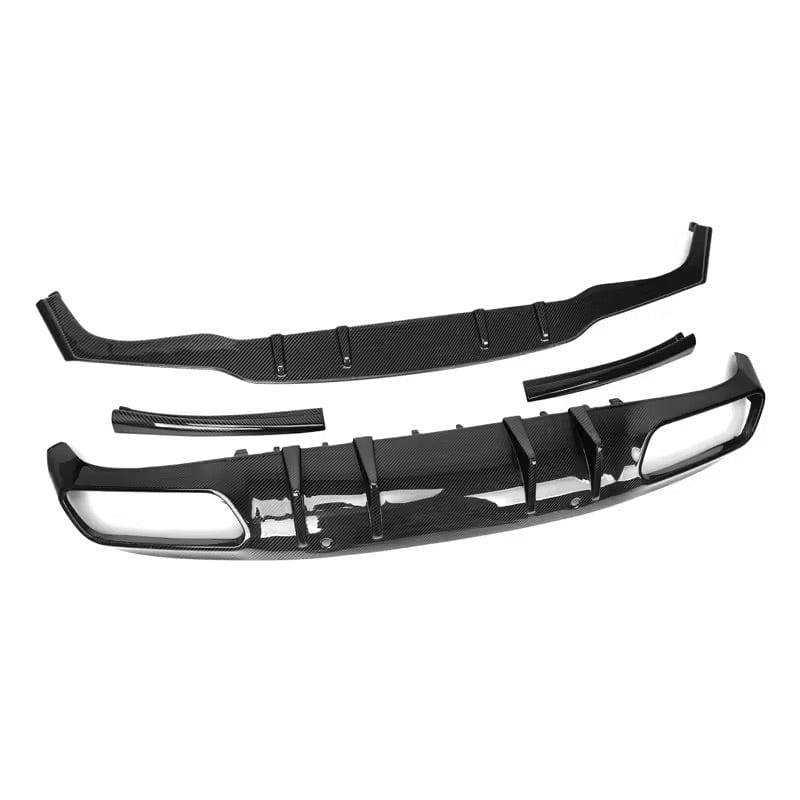 Mercedes Benz C-Class/C43 (C205/A205) Edition 1 Style Carbon Fibre Rear Diffuser - Twenty Two Tuning Rear Diffuser