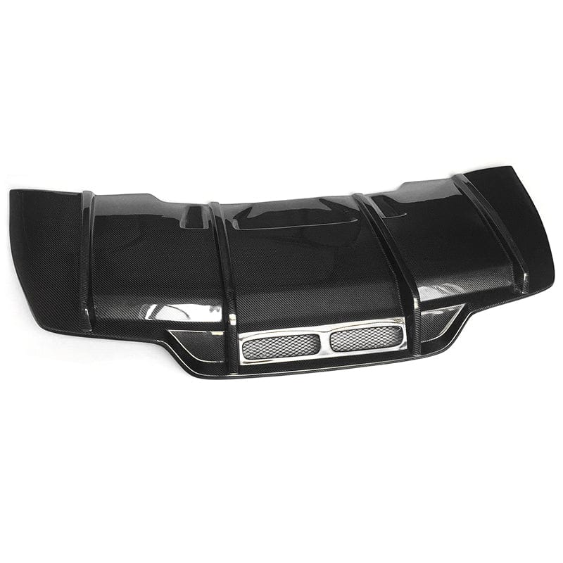 Mercedes Benz C-Class/C43 (C205/A205) PSM Style Carbon Fibre Rear Diffuser - Twenty Two Tuning Rear Diffuser