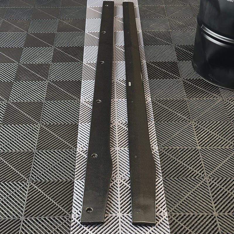 Mercedes Benz C-Class/C43 (C205) Future Design Style Carbon Fibre Side Skirts - Twenty Two Tuning Side Skirts