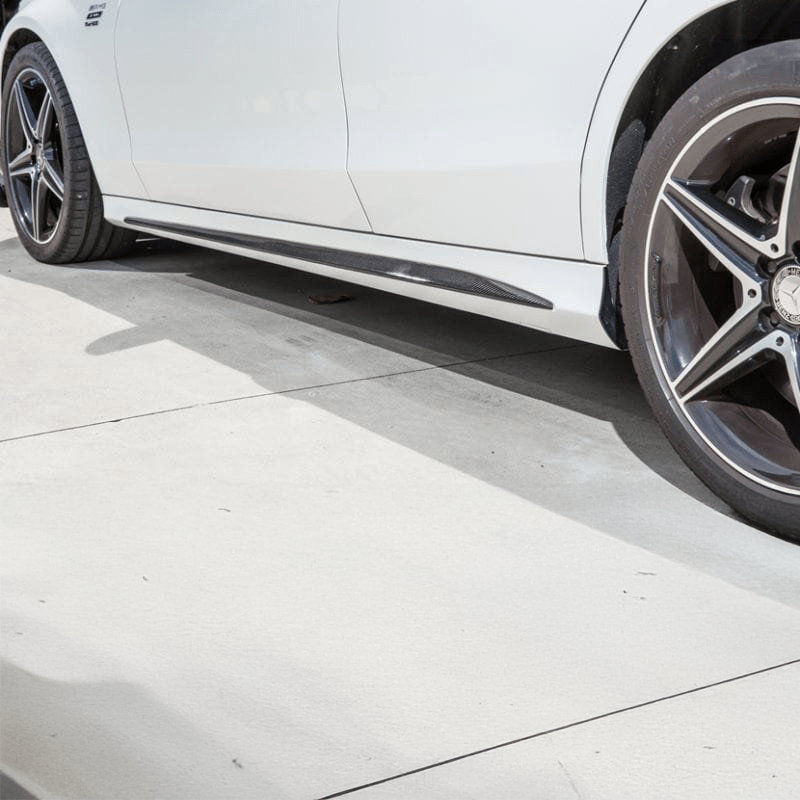 Mercedes Benz C-Class/C43/C63 Future Design Style Rocker Overlay Trims (W205/S205/C205) - Twenty Two Tuning Side Skirts