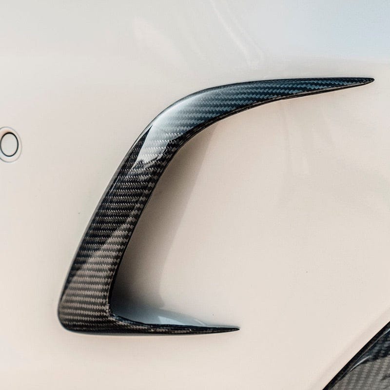 Mercedes Benz C-Class/C43/C63 (S205) Future Design Carbon Fibre Rear Canards - Future Design Rear Canards