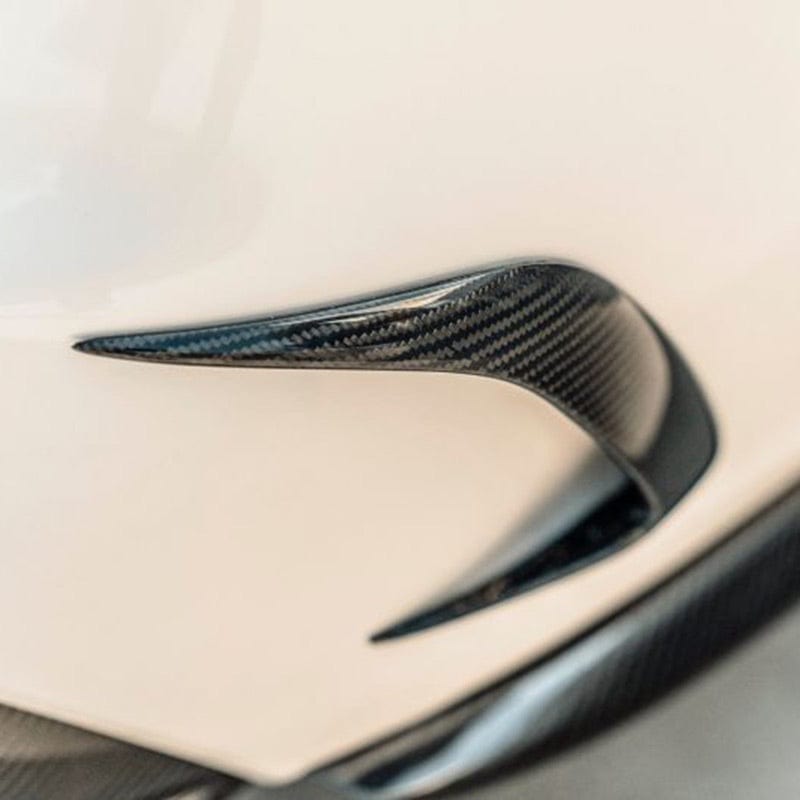 Mercedes Benz C-Class/C43/C63 (S205) Future Design Carbon Fibre Rear Canards - Future Design Rear Canards