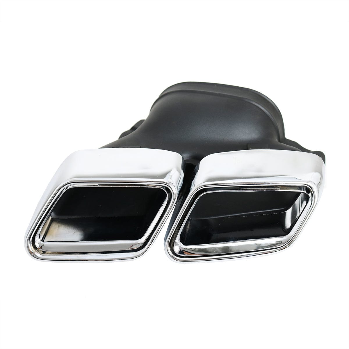 Mercedes Benz C-Class/C43 - C63 Style Stainless Steel Exhaust Tips (W205/C205/A205/S205) - Twenty Two Tuning Exhaust Tips