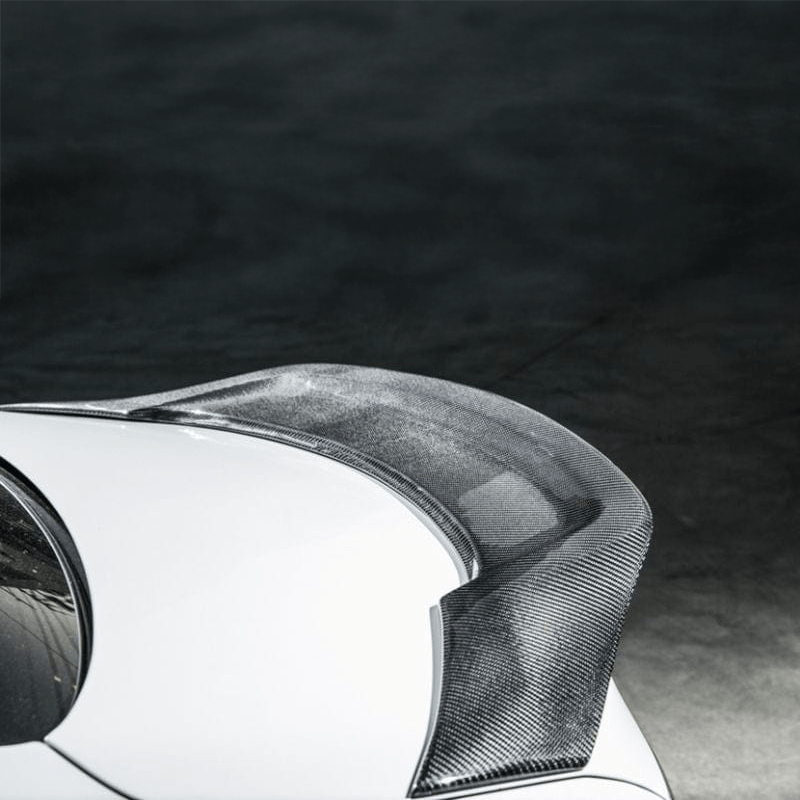 Mercedes Benz C-Class/C43/C63 (W205) Renntech Style Carbon Fiber Rear Spoiler - Twenty Two Tuning Rear Spoiler