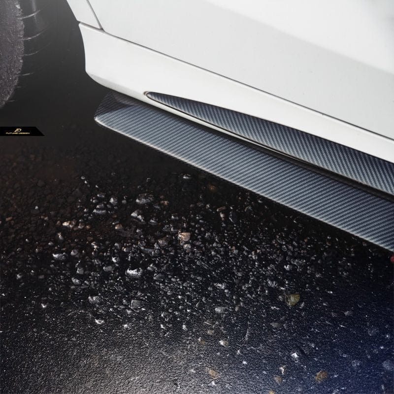 Mercedes Benz C-Class/C43/C63 (W205/S205) PSM Dynamic Carbon Fibre Side Skirts - PSM Dynamic Side Skirts