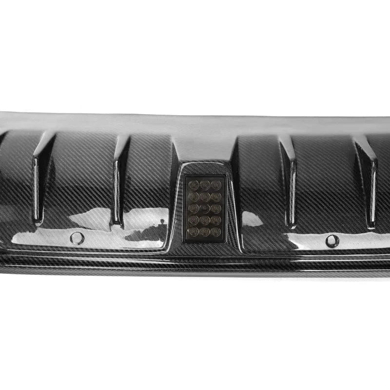 Mercedes Benz C-Class/C43 (W205/S205) BRABUS Style Carbon Fibre Rear Diffuser - Twenty Two Tuning Rear Diffuser