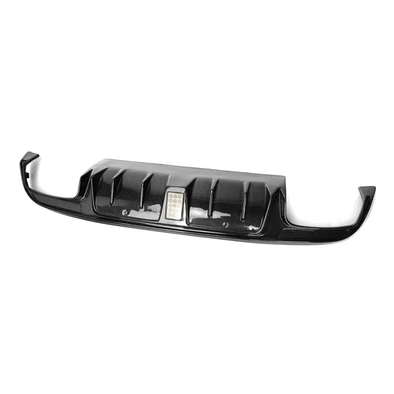 Mercedes Benz C-Class/C43 (W205/S205) BRABUS Style Carbon Fibre Rear Diffuser - Twenty Two Tuning Rear Diffuser