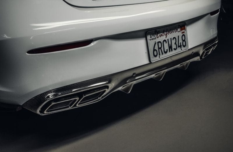 Mercedes Benz C43 (A205/C205) Future Design Style Carbon Fibre Rear Diffuser - Twenty Two Tuning Rear Diffuser