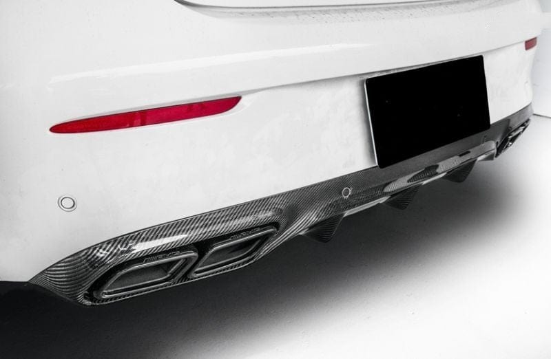 Mercedes Benz C63 (A205/C205) Future Design Style Carbon Fibre Rear Diffuser - Twenty Two Tuning Rear Diffuser