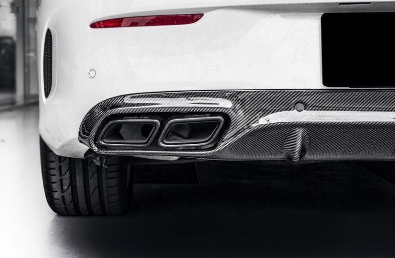 Mercedes Benz C63 (A205/C205) Future Design Style Carbon Fibre Rear Diffuser - Twenty Two Tuning Rear Diffuser