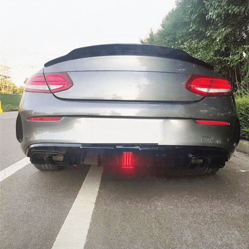 Mercedes Benz C63 (C205/A205) BRABUS Style Carbon Fibre Rear Diffuser - Twenty Two Tuning Rear Diffuser