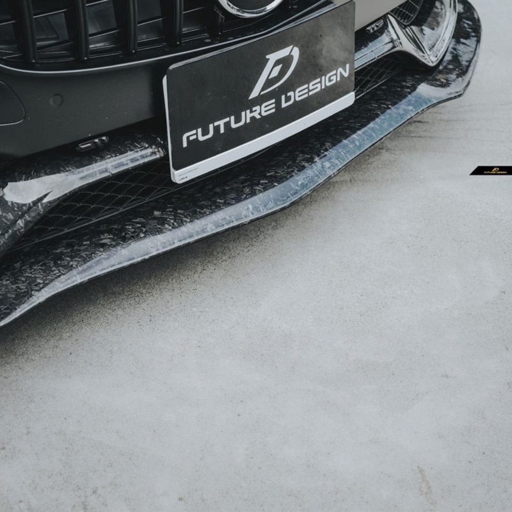 Mercedes Benz C63 (C205/A205) PSM Style Carbon Fibre Front Lip Spoiler - Future Design Front Lip