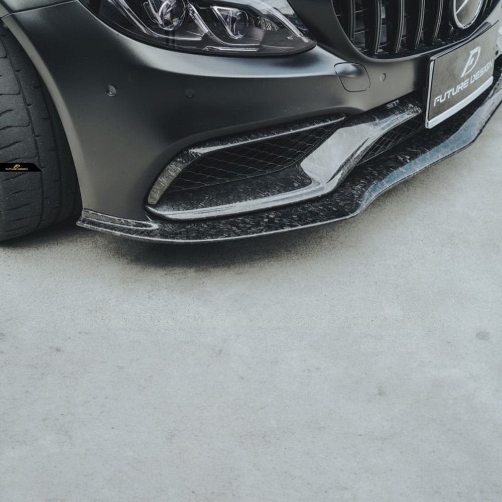 Mercedes Benz C63 (C205/A205) PSM Style Carbon Fibre Front Lip Spoiler - Future Design Front Lip