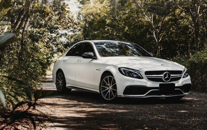 Mercedes Benz C63 (C205/A205) PSM Style Carbon Fibre Front Lip Spoiler - Future Design Front Lip