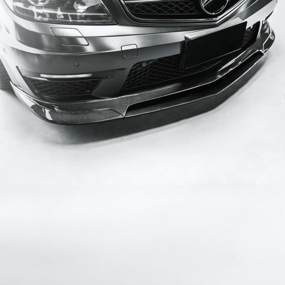 Mercedes Benz C63 (W204/S204/C204) Facelift REVOZPORT Style Carbon Fibre Front Lip - Twenty Two Tuning Front Lip