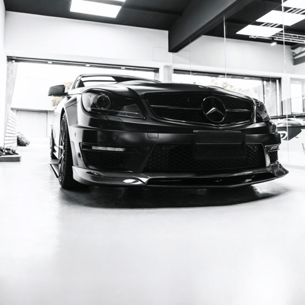 Mercedes Benz C63 (W204/S204/C204) Facelift REVOZPORT Style Carbon Fibre Front Lip - Twenty Two Tuning Front Lip