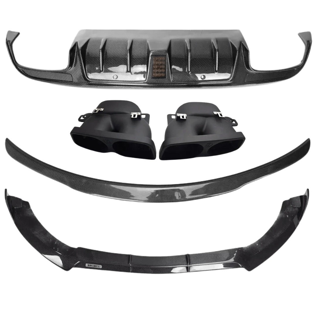 Mercedes Benz C63 (W205) BRABUS Style Carbon Fibre Kit - Twenty Two Tuning Full Styling Kit