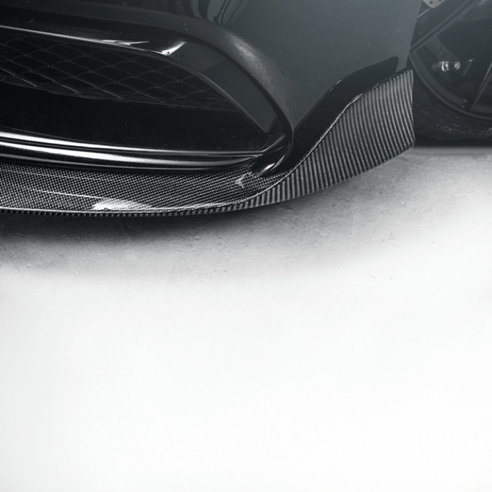 Mercedes Benz C63 (W205/S205) BRABUS Style Carbon Fibre Front Lip - Twenty Two Tuning Front Lip