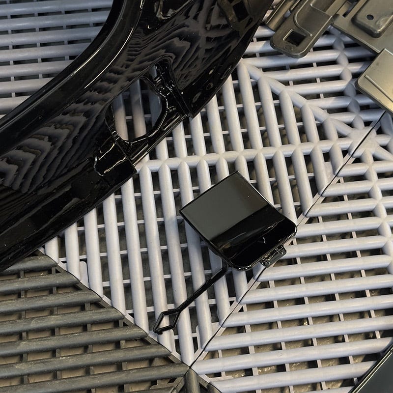 Mercedes Benz CLA-Class/CLA35/CLA45 (W118/C118) Future Design Style Gloss Black Rear Diffuser and Exhaust Tips - Twenty Two Tuning Rear Diffuser