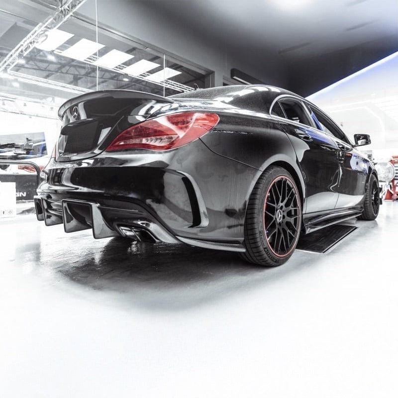 Mercedes Benz CLA-Class/CLA45 (W117/C117) Future Design Style Carbon Fibre Rear Diffuser - Twenty Two Tuning Rear Diffuser