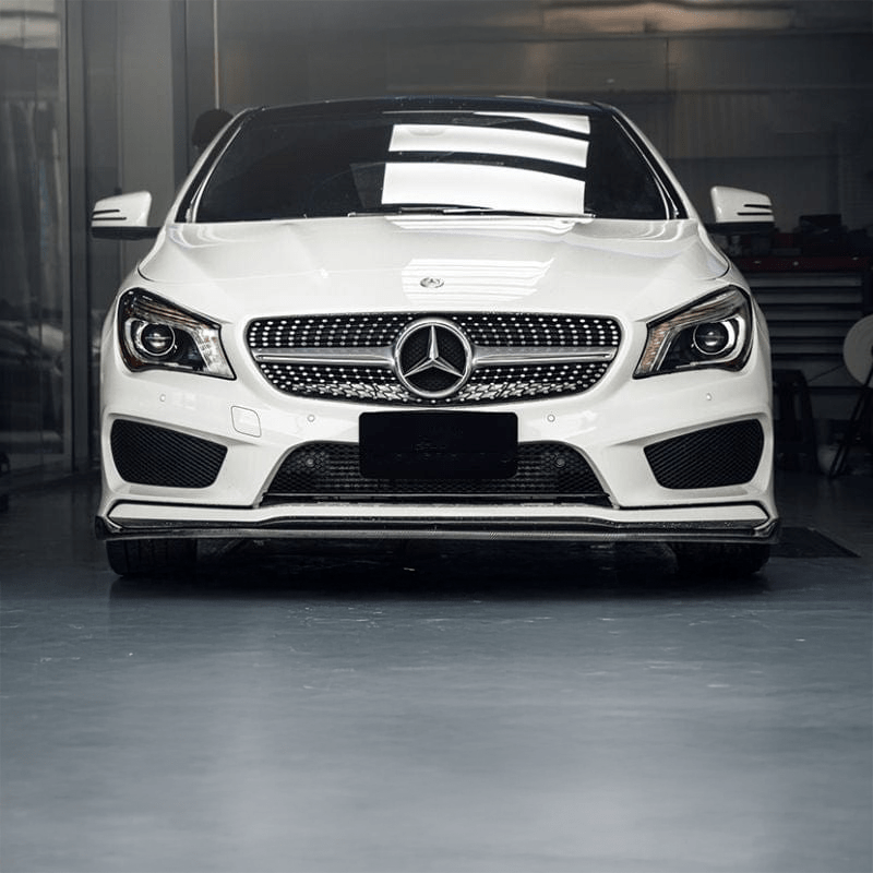 Mercedes Benz CLA-Class/CLA45 (W117/C117) REVOZPORT Style Carbon Fiber Front Lip - Twenty Two Tuning Front Lip