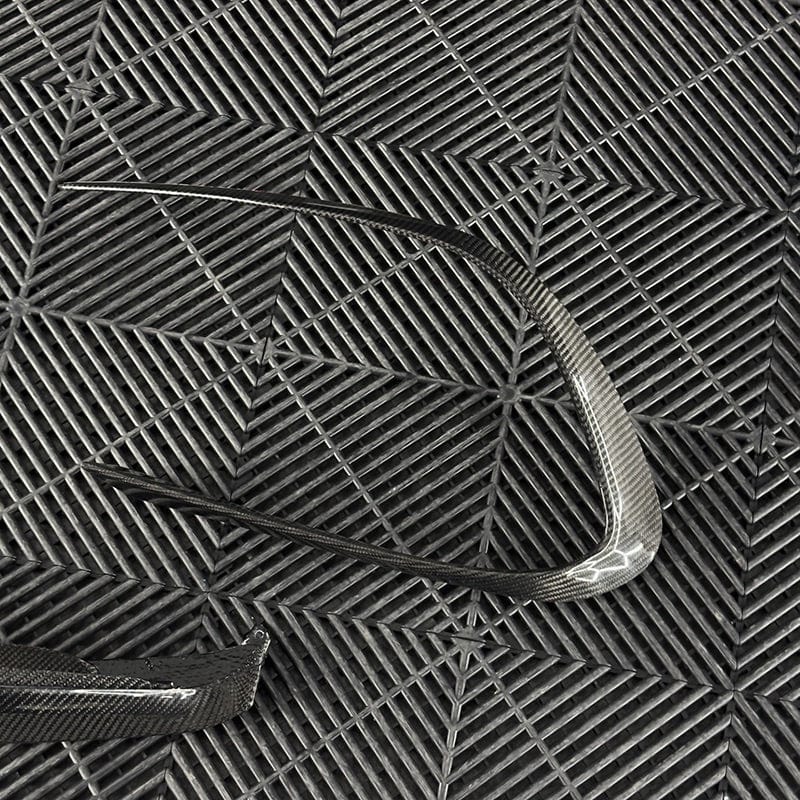 Mercedes Benz CLA-Class (W117/C117) AMG Style Front Lip Spoiler - Twenty Two Tuning Front Canards/Bumper Inserts