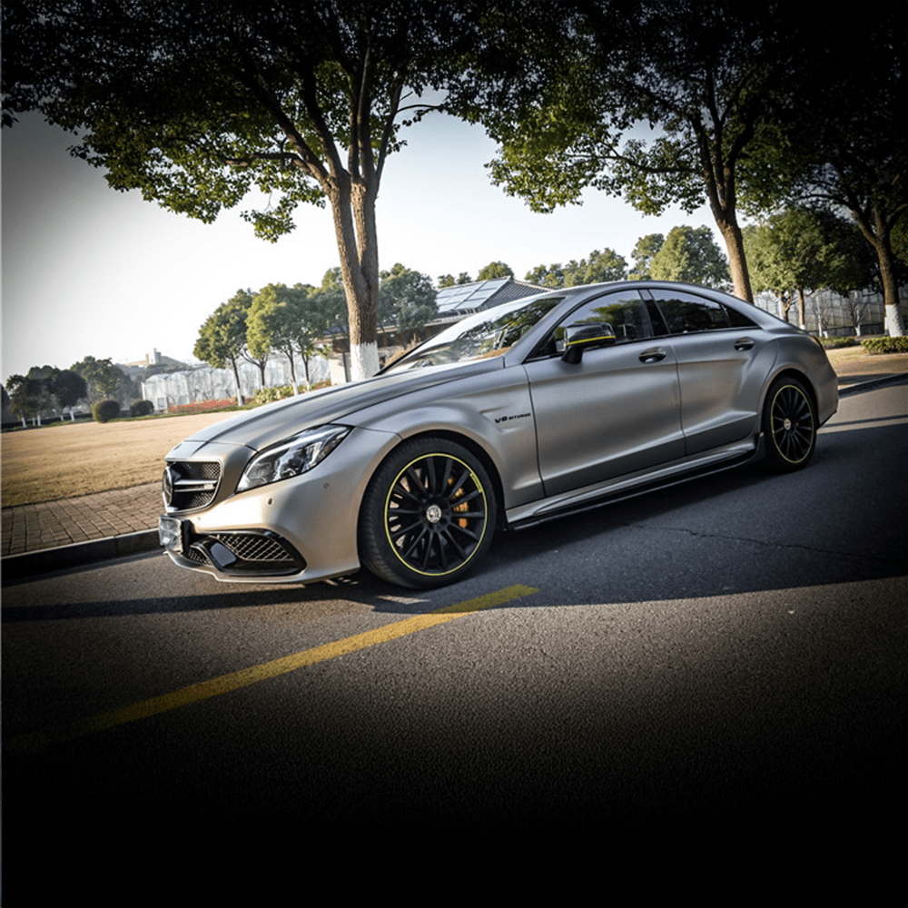 Mercedes Benz CLS-Class/CLS63 (W218) Renntech Style Carbon Fibre Side Skirts - Twenty Two Tuning Side Skirts